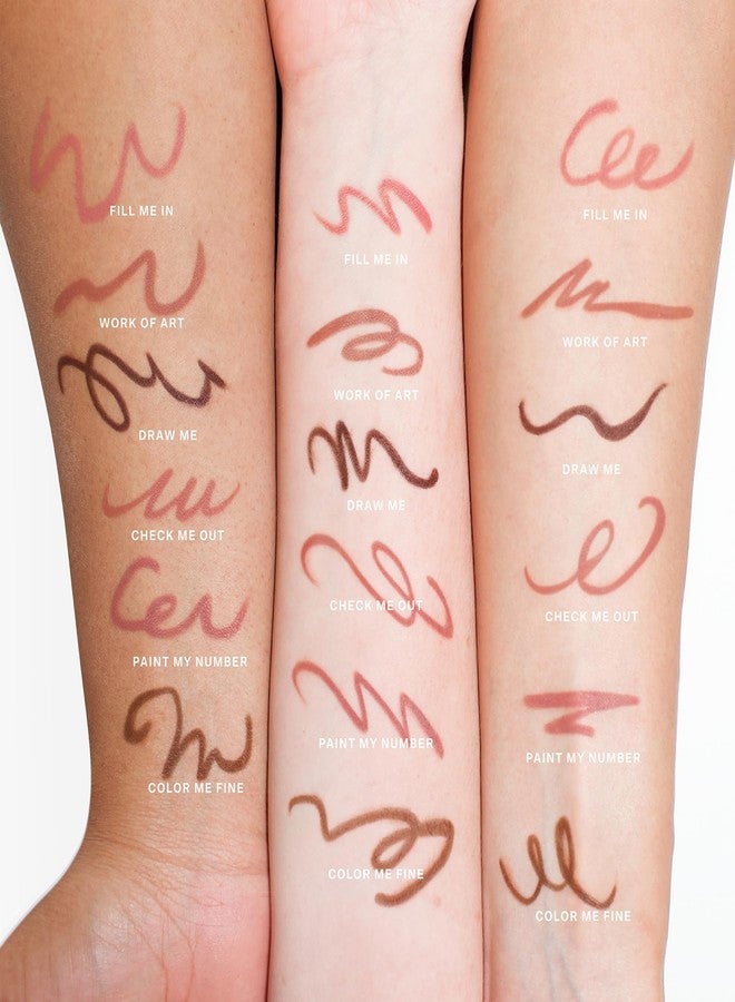 Tower 28 OneLiner Creamy Lip Liner Pencil – Defines Lips, Prevents Feathering, Doubles as Eye Pencil – Vegan & Sensitive Skin Safe – Work of Art Pink Taupe Lip Liner - Image 4